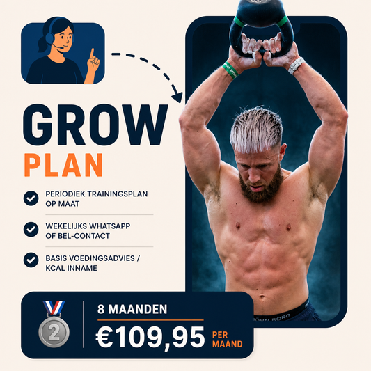 Coaching 🥈 Grow Plan (8 maanden)