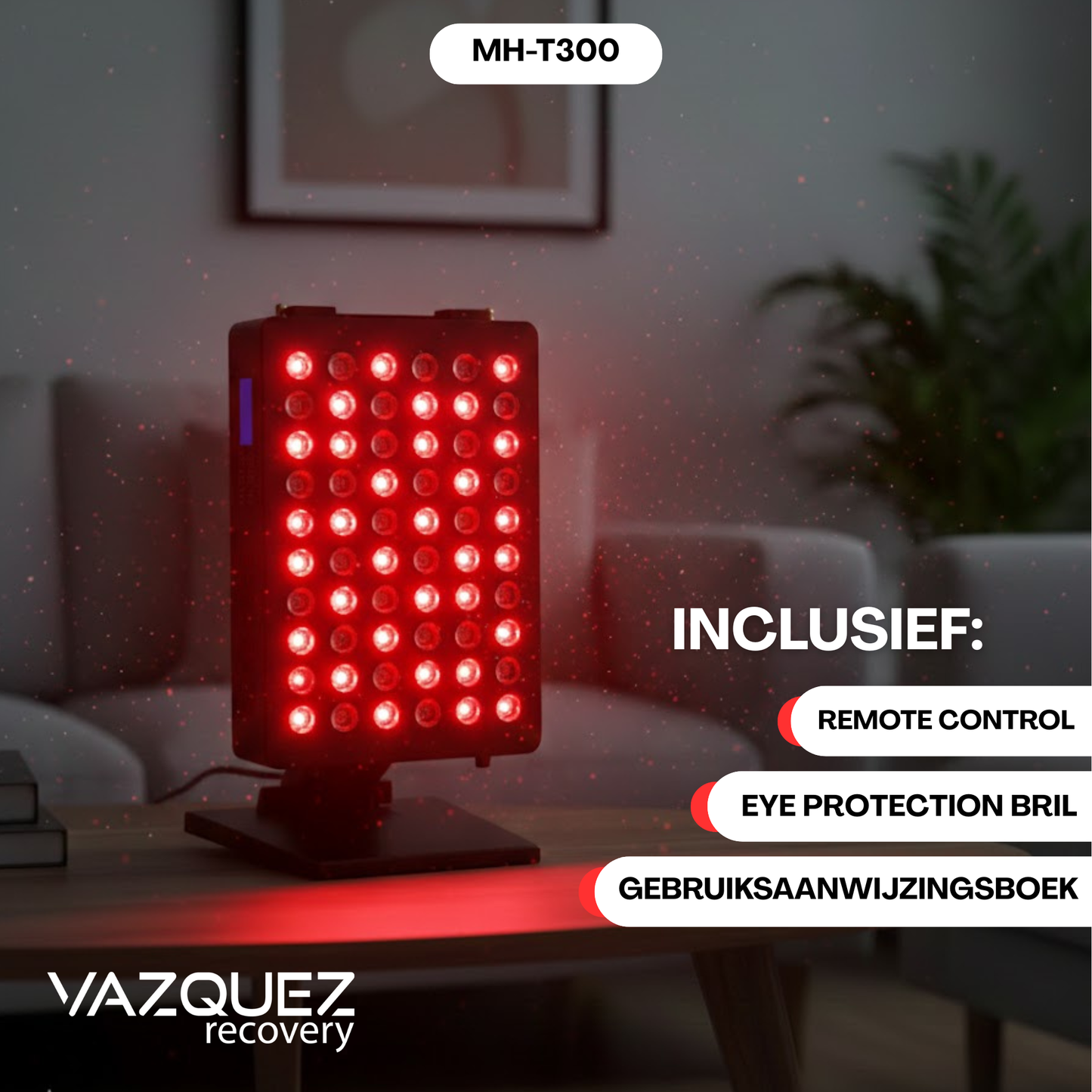 300W Rood Licht Paneel