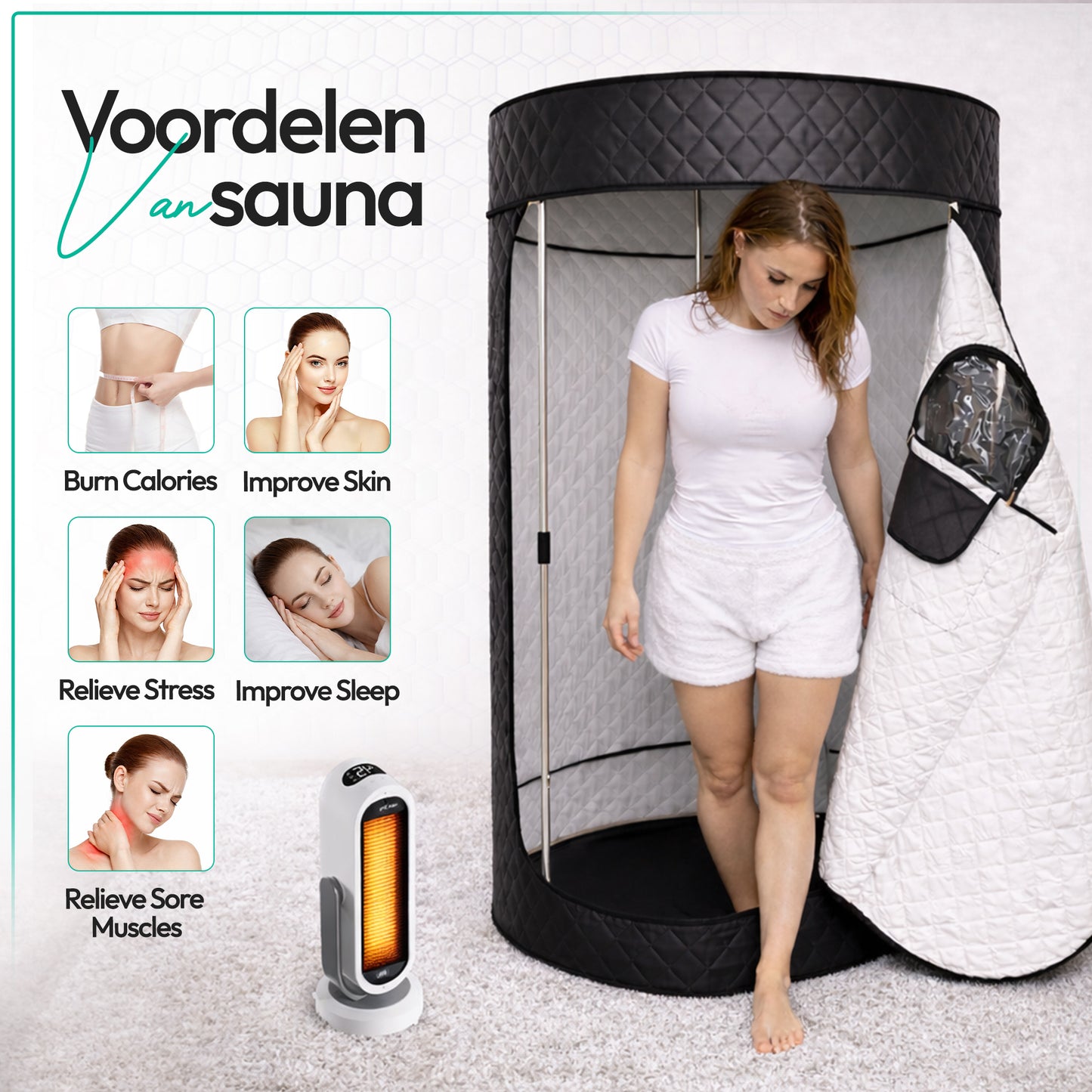 Mobiele Sauna Heater