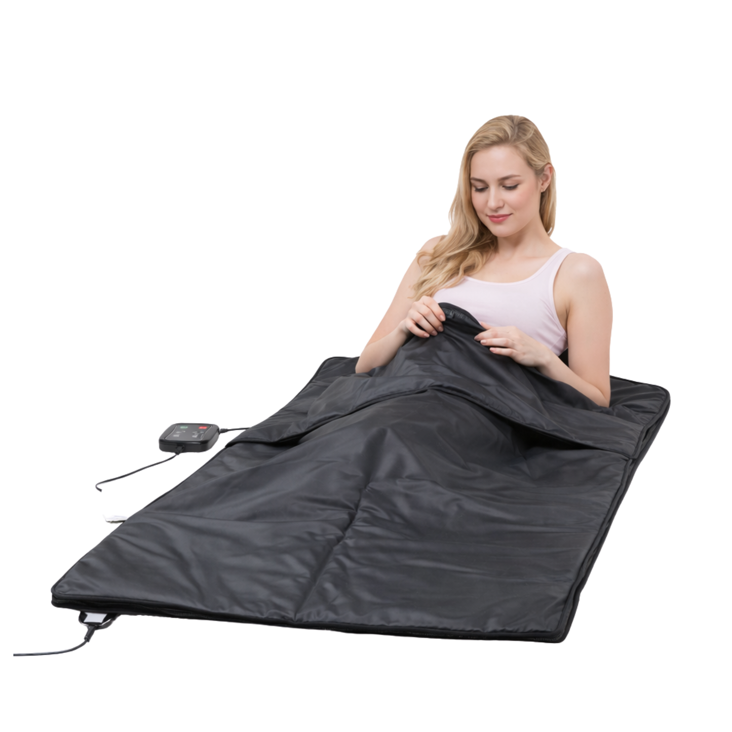 Sauna infrarood deken met ritssluiting