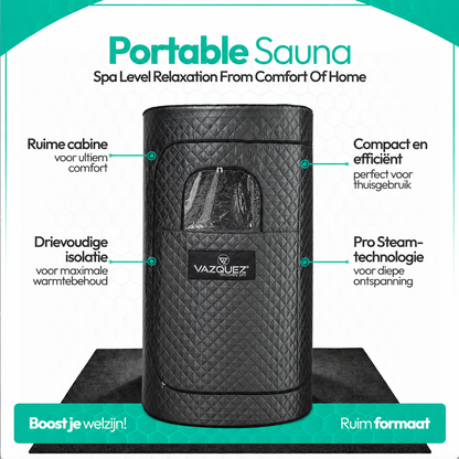 Mobiele Sauna + Heater Pro 70