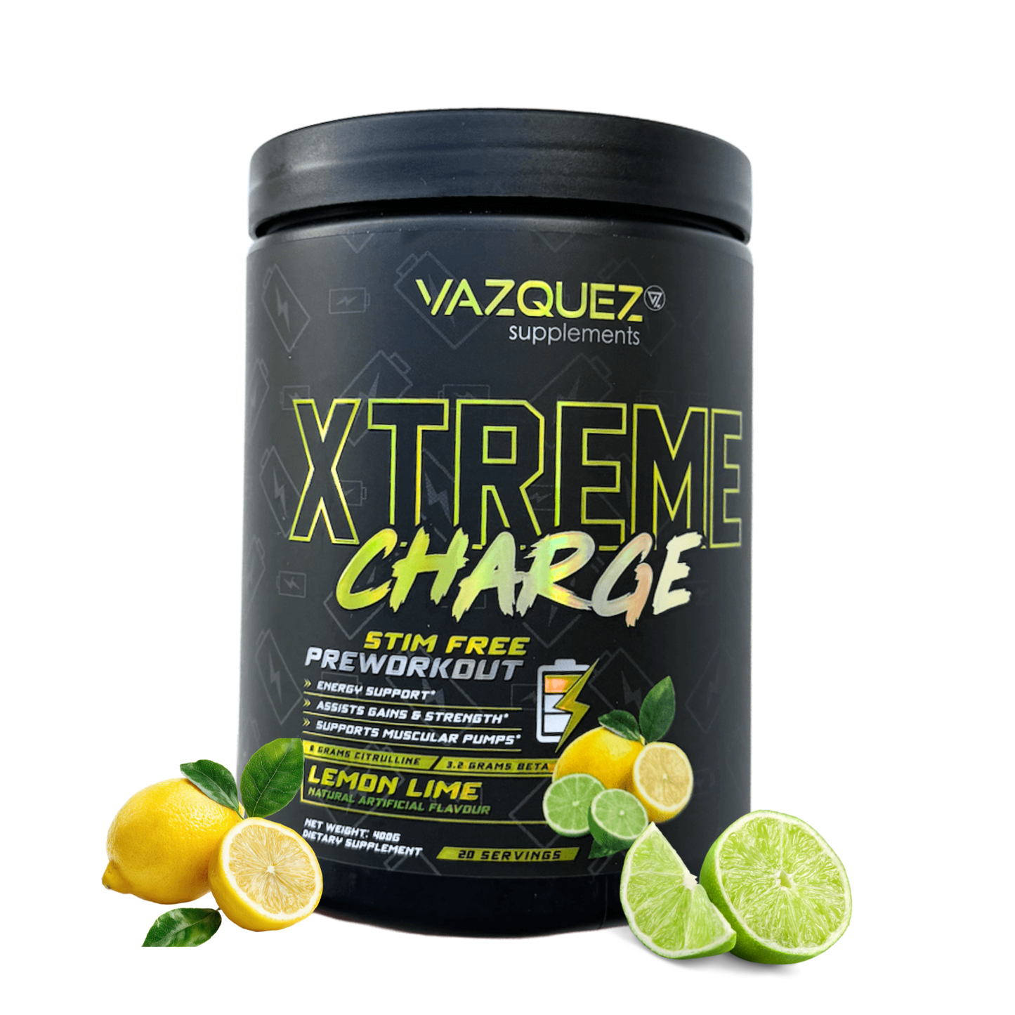 Pump Xtreme- Pre Workout (Caffeine Vrij)