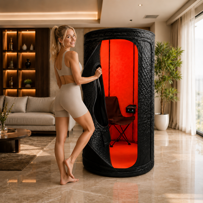 Sauna + Roodlicht