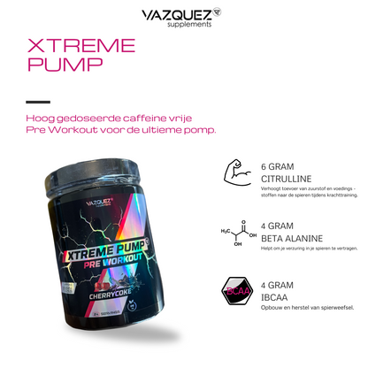 Pump Xtreme Pre Workout (stim free)